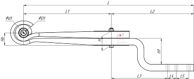 Полурессора для Тонар, аналог 1003802TH-Z 2 листа